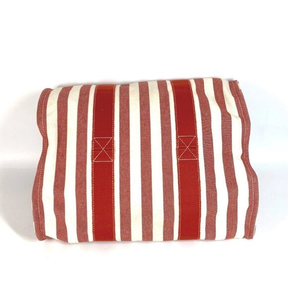 HERMES With porch Cannes GM Cannes GM Stripe Bag Tote Bag Beach bag Hand Bag - Picture 8 of 14